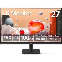 LG Electronics Japan  27インチ 液晶ディスプレイ(1920x1080/IPS/アンチグレア) 27MS500-B（直送品）