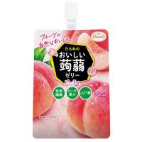 たらみ　おいしい蒟蒻ゼリーピーチ味　150g　1個