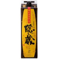 隠し蔵　25度　1.8L 1800ml パック　1本　貯蔵麦焼酎　濱田酒造