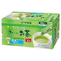 【水出し可】伊藤園 おーいお茶 抹茶入り緑茶 粉末 1箱（100本入）　スティックタイプ