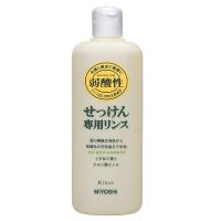 弱酸性　リンス　無添加せっけん専用　350ml　ミヨシ石鹸