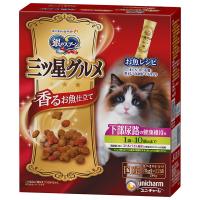 銀のスプーン 三ツ星グルメ 下部尿路の健康維持用 1歳〜10歳頃まで お魚レシピ 国産 240g（20g×12袋）キャットフード 猫 ドライ