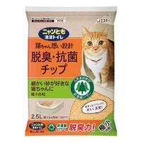 ニャンとも清潔トイレ チップ 猫砂 脱臭・抗菌チップ 極小の粒 2.5L 1袋 花王