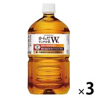 【トクホ・特保】コカ・コーラ　からだすこやか茶Ｗ＋（ダブル）　1.05L　1セット（3本）