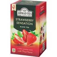 （紅茶 ティーバッグ） AHMAD TEA (アーマッドティー） ストロベリー 1箱（20袋入） フルーツティー 個包装