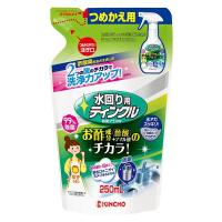 水回り用ティンクル お酢のチカラ シンク 水垢落とし スプレー つめかえ用 250mL KINCHO キンチョー