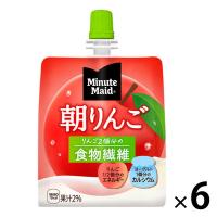コカ・コーラ　コカ・コーラ　ミニッツメイド　朝りんご　180g　1セット（6個）