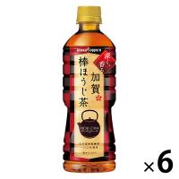 ポッカサッポロ　加賀棒ほうじ茶　525ml　1セット（6本）