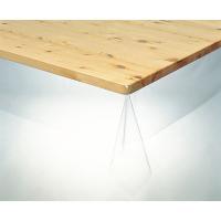 明和グラビア 3点機能付 透明ビニールテーブルクロス 120cm×200cm KMGK-1820 1枚