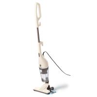 ツインバード 掃除機 ワイパースティック型クリーナー フキトリッシュα 布団ノズル付 白 TC-5165VO 1台