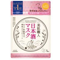 PayPayポイント大幅付与 クリアターン 美肌職人 日本酒マスク 7枚入 毛穴ケア フェイス 顔パック　コーセーコスメポート