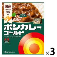 ボンカレーゴールド　大辛　1セット（3食入）　大塚食品 レンジ対応