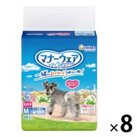 マナーウェア 女の子Mサイズ 34枚×8袋 ペット用 ユニ・チャーム
