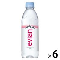 evian(エビアン) 伊藤園 500ml 1セット（6本）【正規輸入品】【硬水】【ミネラルウォーター】