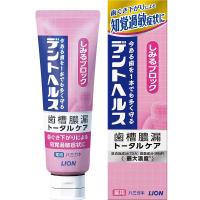 歯磨き粉 デントヘルス 薬用ハミガキ しみるブロック 85g ライオン 歯周病予防