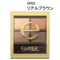 サナ excel（エクセル） スキニーリッチシャドウ SR02（リアルブラウン） 常盤薬品工業