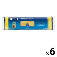 ディチェコ No.12 スパゲッティ 1.9mm 500g ゆで時間12分 1セット（1個×6）日清製粉ウェルナ パスタ イタリア