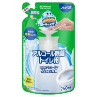 スクラビングバブル トイレ掃除 アルコール除菌 トイレ用 プッシュタイプ 詰め替え用 250ml 1個 ジョンソン（イチオシ）