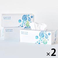 【アスクルロハコ限定】ティッシュペーパー 保湿 200組(3個入) エリエール贅沢保湿ローションティシュー 2パック（イチオシ） オリジナル