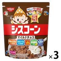 日清シスコ シスコーンBIG マイルドチョコ 200g 3袋　シリアル