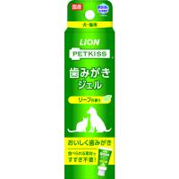 歯みがきジェル ペットキッス（PETKISS）犬猫用 リーフの香り 国産 40g 1本 ライオンペット