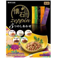 懐石 zeppin 5つのしあわせ 国産 総合栄養食 220g（22g×10袋）1個 ペットライン キャットフード 猫 ドライ