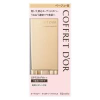 【アウトレット】【Goエシカル】COFFRET DOR（コフレドール） ヌーディーカバー モイスチャーリクイドUV ベージュB 30mL SPF26・PA++