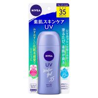 【アウトレット】ニベアUV ウオータージェル SPF35/PA+++ 80g 日焼け止め　顔・からだ用　化粧下地