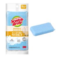 スリーエム（3M）スコッチブライト 泡立ちゆたか ネットスポンジ 抗菌 キッチン キズつけない ブルー WNT-77KB（1個入）