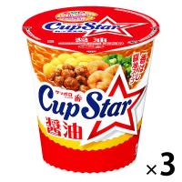サンヨー食品　サッポロ一番　カップスター醤油　71g　4901734049975　1セット（3食）