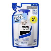 メンズビオレ 洗顔料 泡タイプ シェービング 肌しっとり 詰め替え 130ml もふもふ泡で洗おう！（イチオシ）
