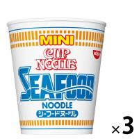 日清食品 カップヌードル　シーフードヌードル ミニ 38g カップ麺ミニ カップラーメン 1セット（3食）