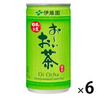 伊藤園　おーいお茶　190g　1セット（6缶）