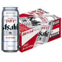 送料無料 ビール スーパードライ 500ml 1ケース(24本) 缶