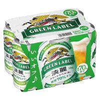 発泡酒　ビール類　淡麗グリーンラベル　350ml　1パック(6本入)　缶（イチオシ）