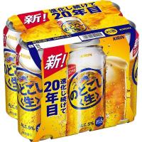 新ジャンル　第3のビール　のどごし〈生〉　500ml　1パック(6本)　缶