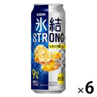 缶チューハイ　氷結STRONG　(ストロング)　シチリア産レモン　500ml×6本　サワー　酎ハイ