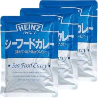 レトルトカレー　ハインツ　シーフードカレー　＜ほたて・えび・あさり入り＞　200g　1セット（3個）　業務用