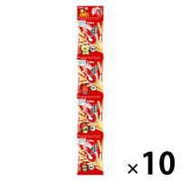 小袋 小分け お配り菓子 カルビー　かっぱえびせんミニ　4連袋　1セット（1個×10）