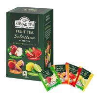 【 紅茶 ティーバッグ 】 AHMAD TEA (アーマッドティー） フルーツセレクション　1セット　40袋 (20袋×2箱）
