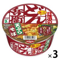 日清食品 日清のどん兵衛 天ぷらそばミニ 46g（西日本） カップ麺ミニ カップそば 3個