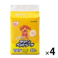 ペットシーツ ダブルワイド 薄型 32枚 4袋　アイリスオーヤマ