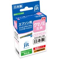 ジット エプソン（EPSON）用 リサイクルインクカートリッジ JIT-EKUILML ライトマゼンタ 大容量 クマノミ互換 1個