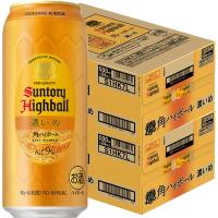 ハイボール 角ハイボール 濃いめ 500ml 2ケース（48本） 缶ハイボール