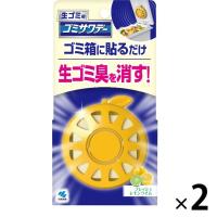 生ゴミ用 ゴミサワデー ゴミ箱用 フレッシュレモンライム 消臭剤 2.7ml 2個 小林製薬