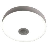 YAMAZEN LEDミニシーリングライト 人感センサー付 電球色 白熱電球60W相当 工事不要 MLC-S075L 1個