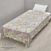 nishikawa スヌーピー アイスクリーム柄 クールケット イエロー FR05806600430 1枚