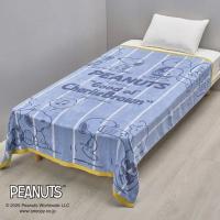 nishikawa スヌーピー フレンドリー パイルタオルケット ブルー FR05600608800 1枚