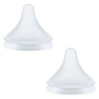 NUK パーフェクトマッチ ほ乳びん用 替えニップル 6カ月頃から U クロスカット 1箱（2個入）ダッドウェイ
