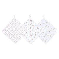 aden + anais　エイデンアンドアネイ ウォッシュクロス カントリーフローラル 1セット（3枚入）ダッドウェイ